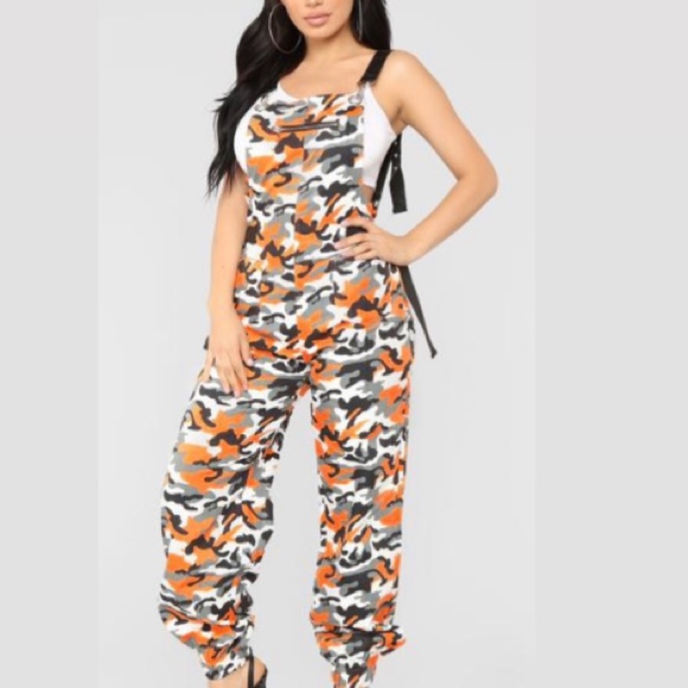 Camo jumpsuit
